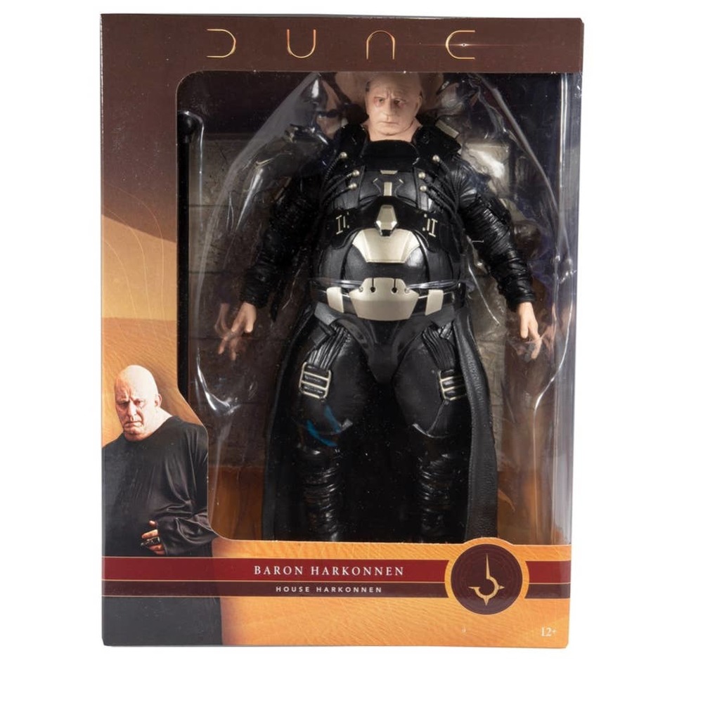 McFarlane Toys Dune Baron Vladimir Harkonnen 12-inch Deluxe Figure Black NWT